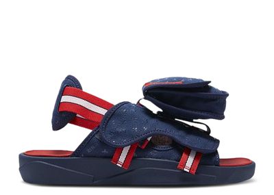 Paris Saint-Germain x Jordan LS Slide 'Midnight Navy Red'