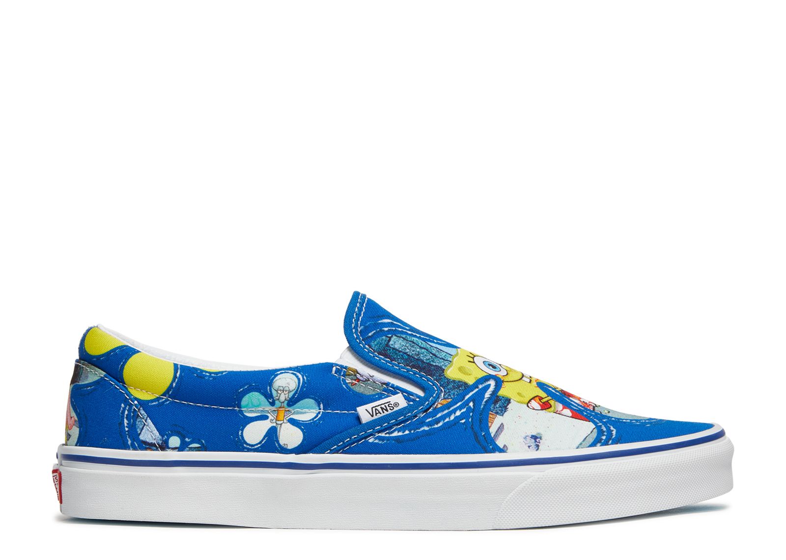 Vans slip shop on x spongebob