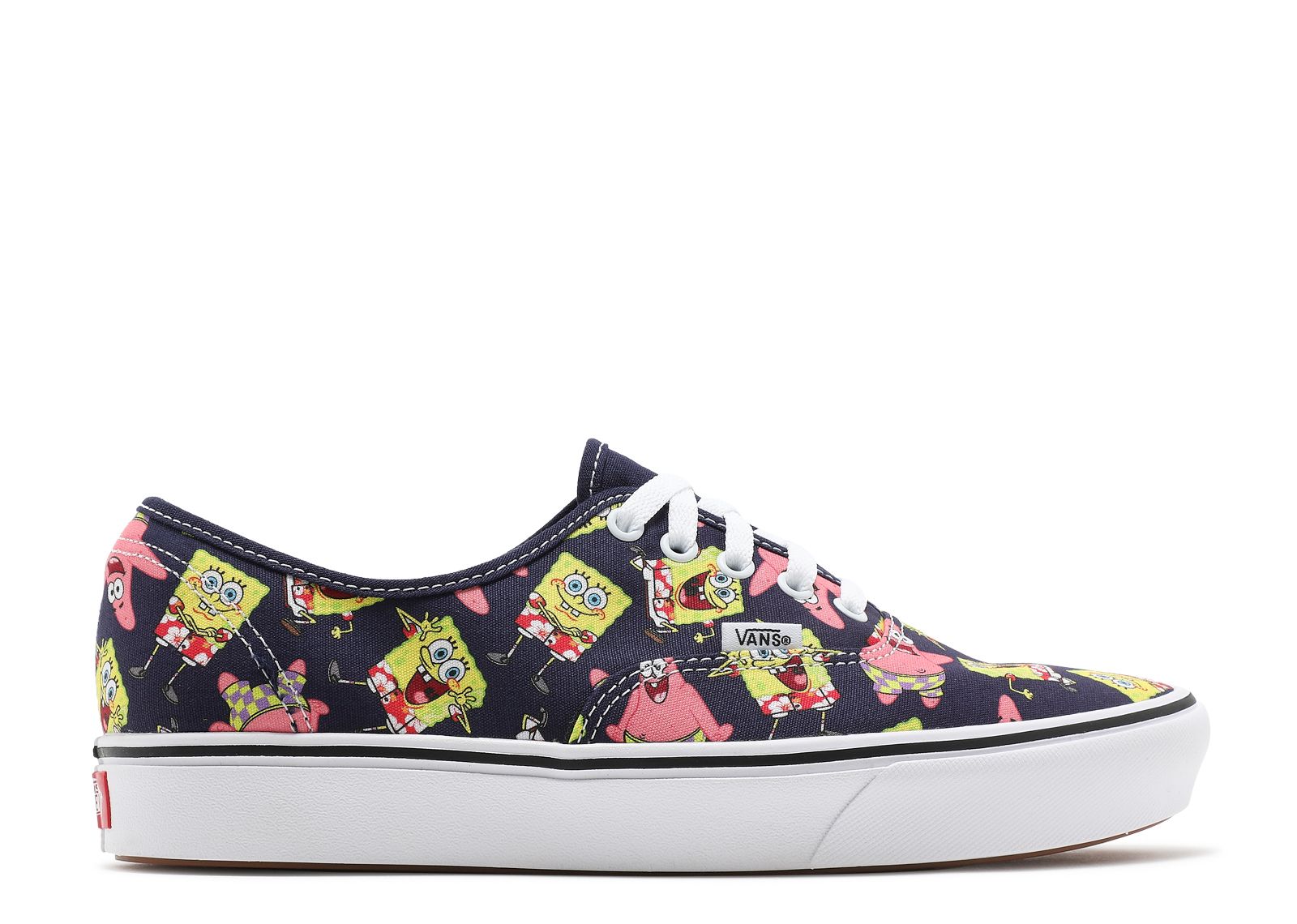 SpongeBob SquarePants X ComfyCush Authentic 'AlohaBob' - Vans ...