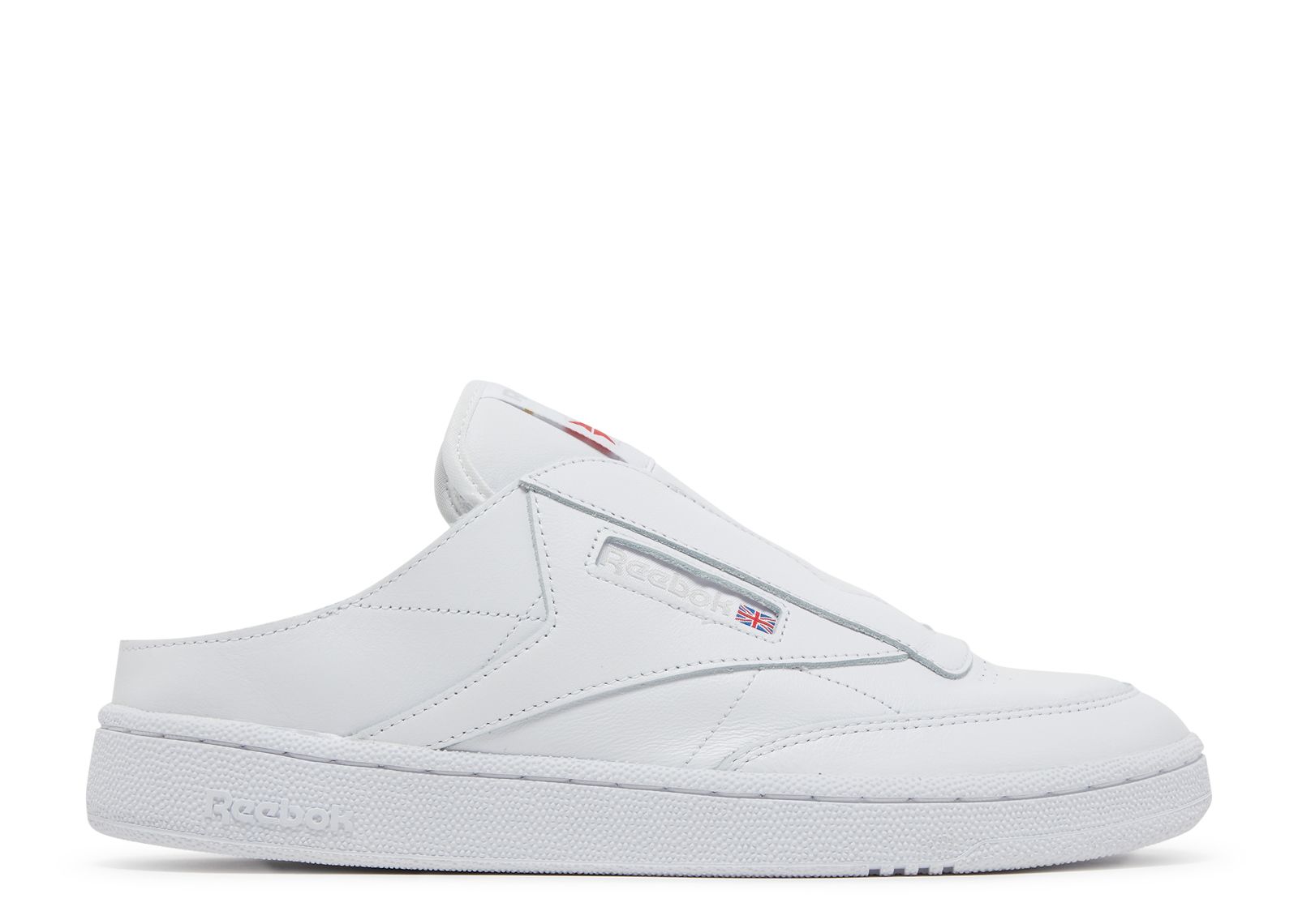 Club C Laceless Mule 'Triple White'