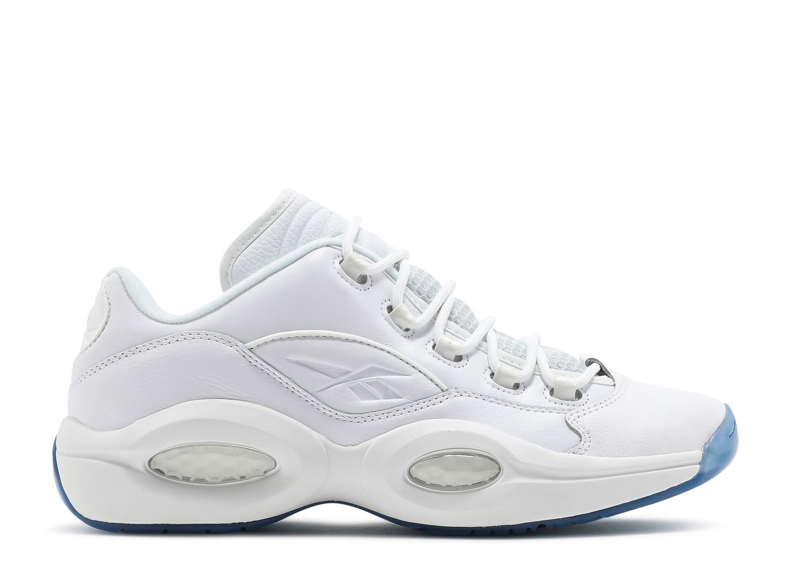 Reebok Mens Question Low - Shoes White/White Size 08.0