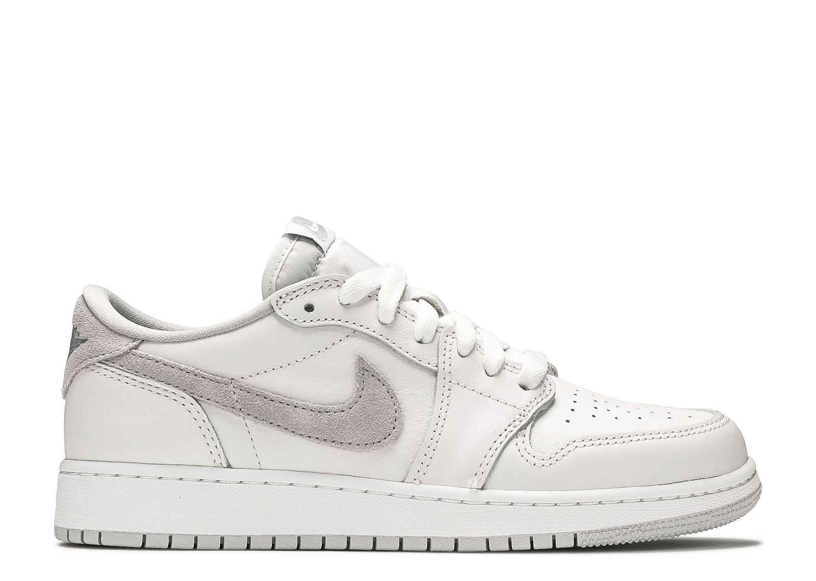 air jordan 1 low og white particle grey
