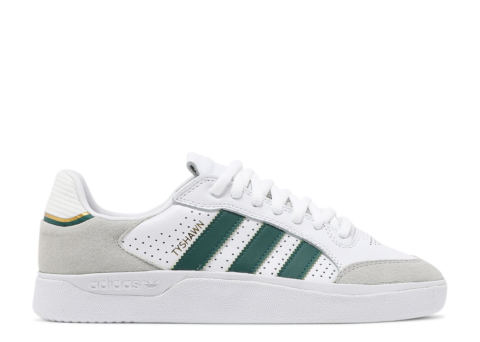 adidas gazelle silver green womens ADIDAS TYSHAWN LOW CORE BLACK / CLOUD WHITE / GOLD METALLIC Bluetile  Skateboards