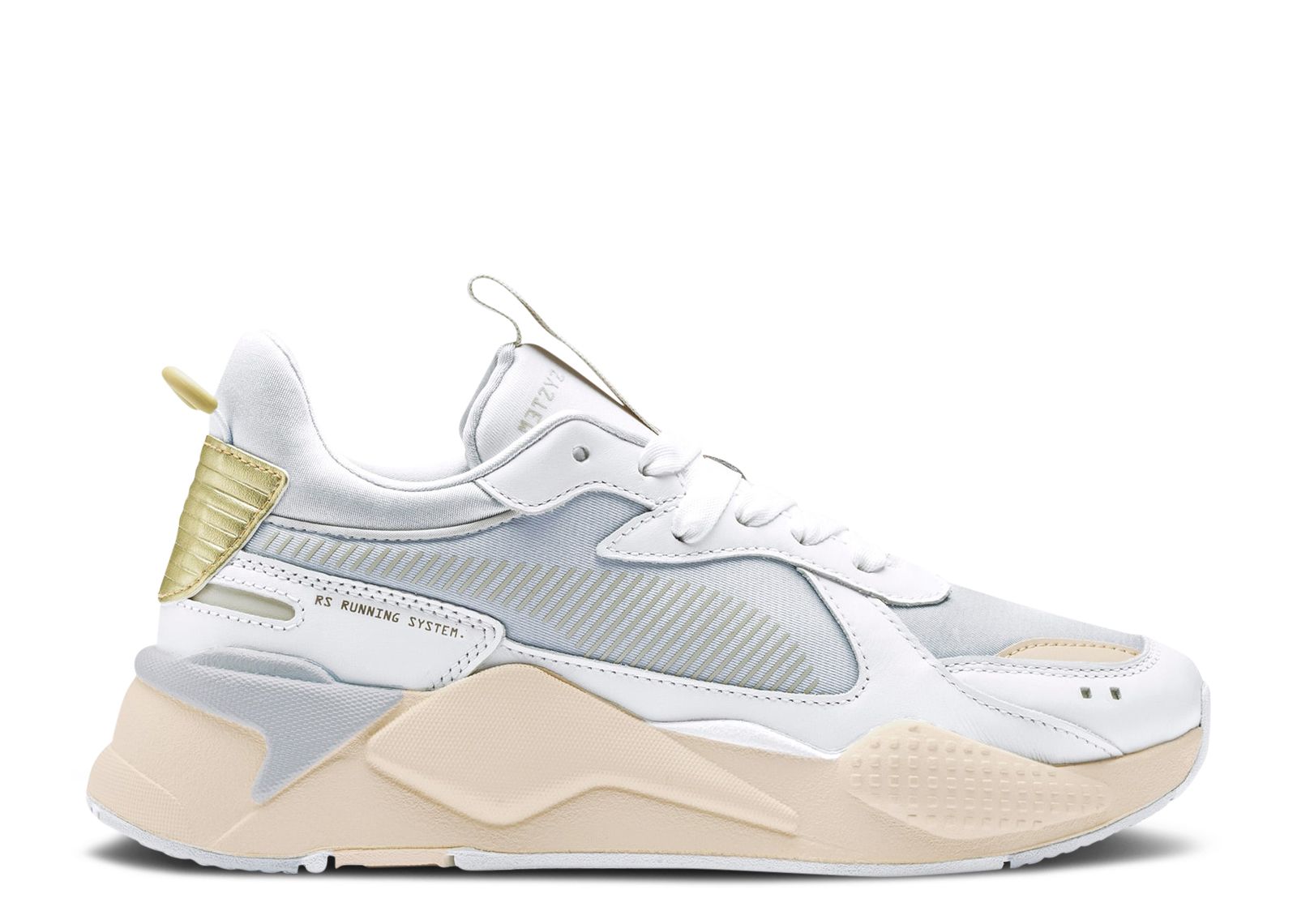 Wmns RS-X Metallic 'White Gold Metallic'