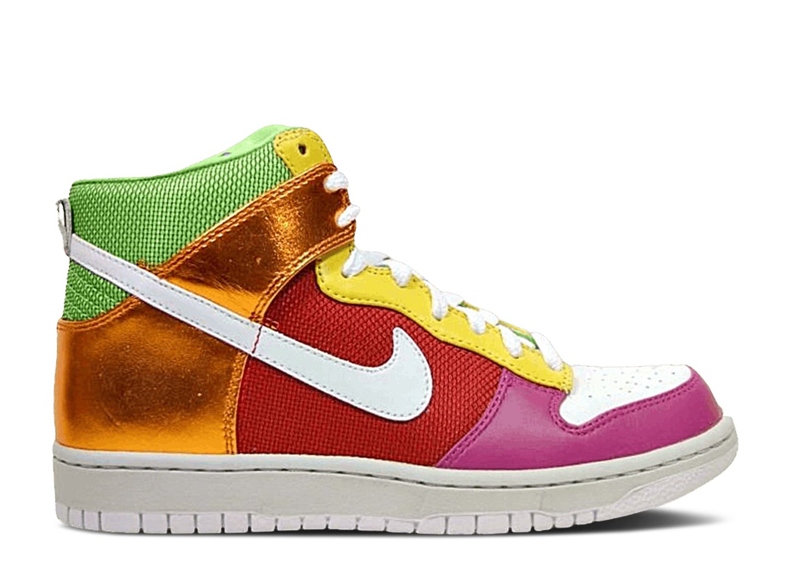 Wmns Dunk High Premium 'Multi Color' - Nike - 317814 111