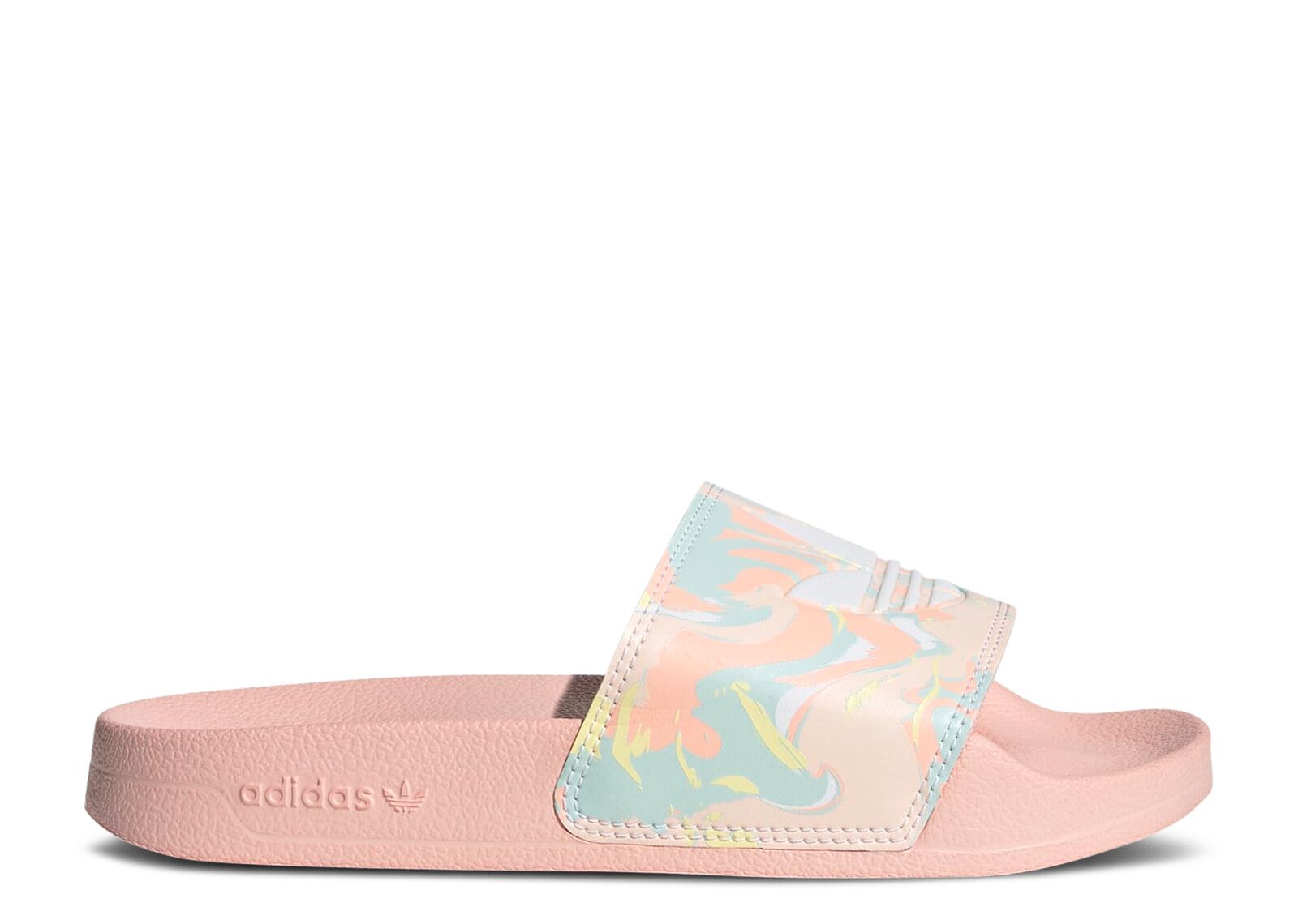 Adidas Slides Adilette Haze Coral Adilette Lite Slide J 'Pastel