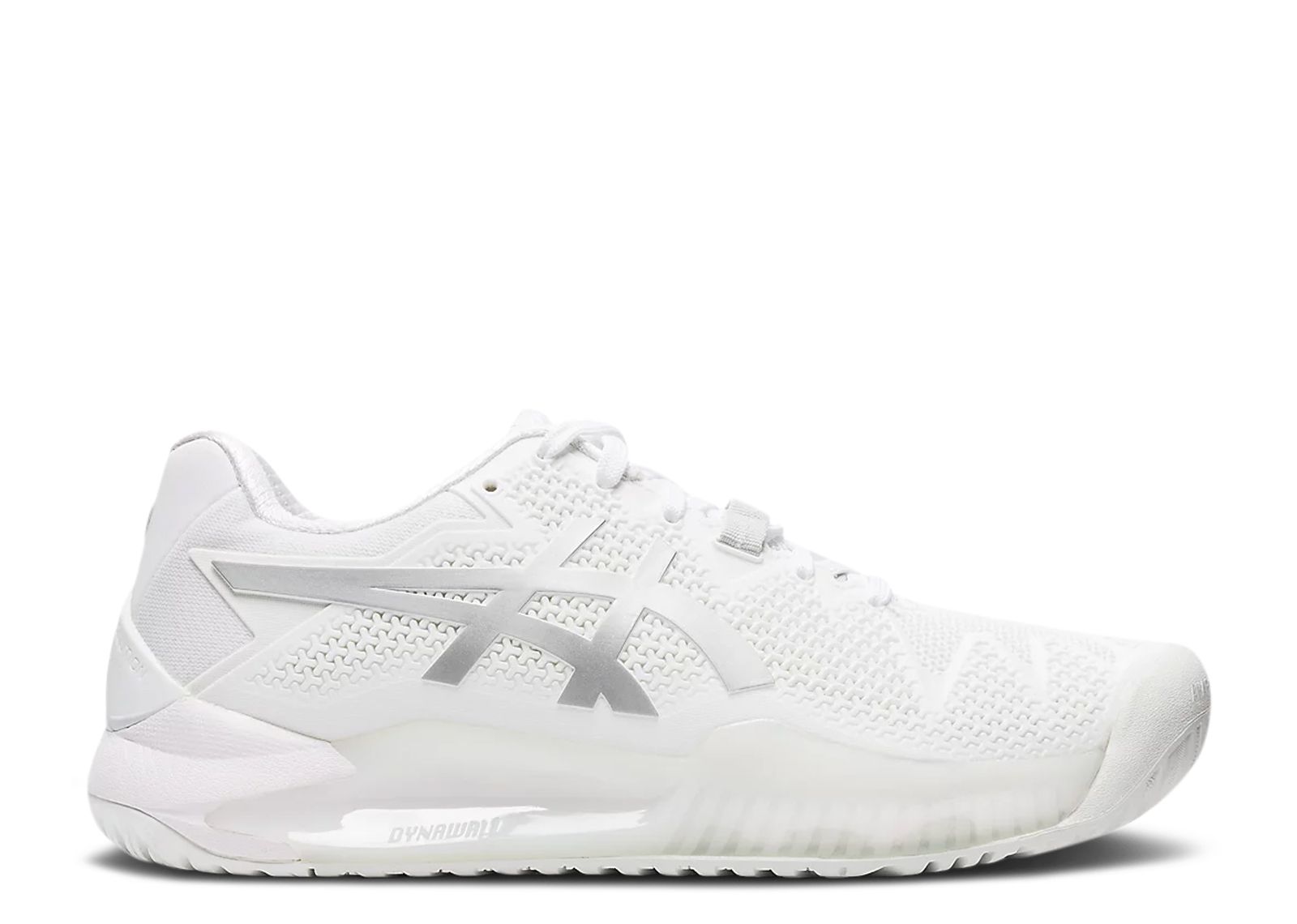 Wmns Gel Resolution 8 'White Pure Silver'