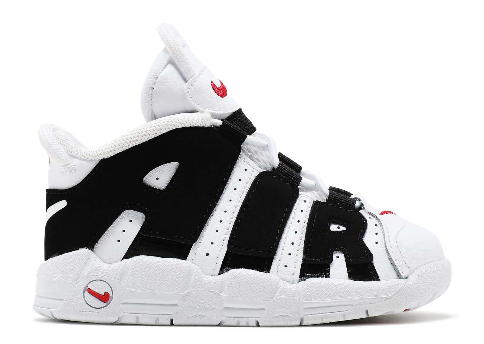 Air More Uptempo TD 'Bulls' 2020 - Nike - DA9255 105 - white/black/varsity  red | Flight Club