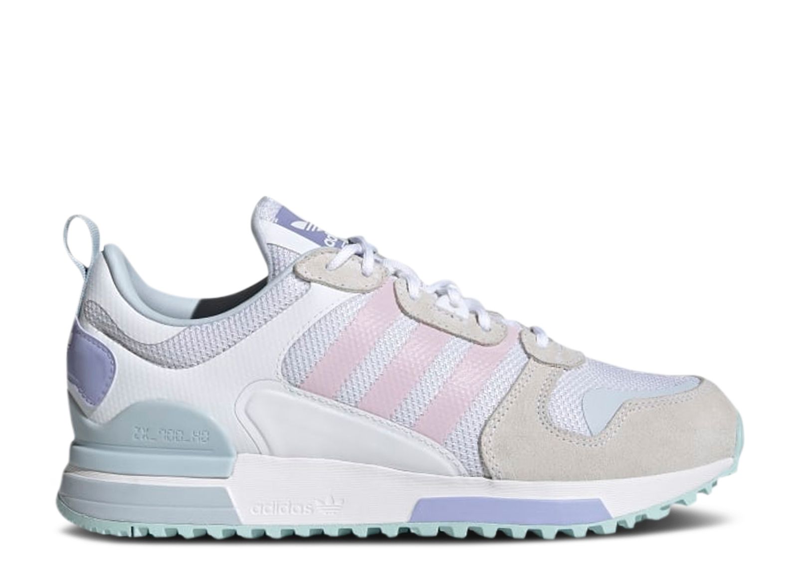 Wmns ZX 700 HD White Clear Pink Adidas H02765 cloud white clear pink violet tone Flight Club