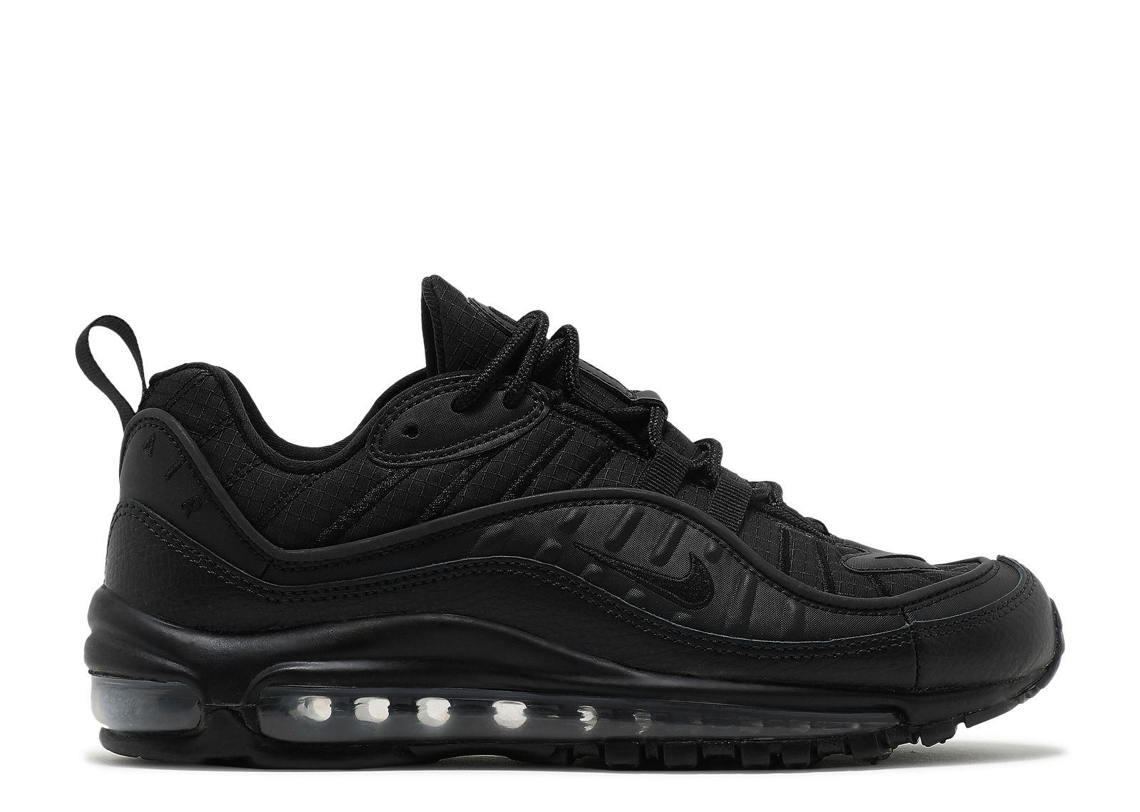 Air Max 98 GS Triple Black Nike BV4872 006 black black black Flight Club