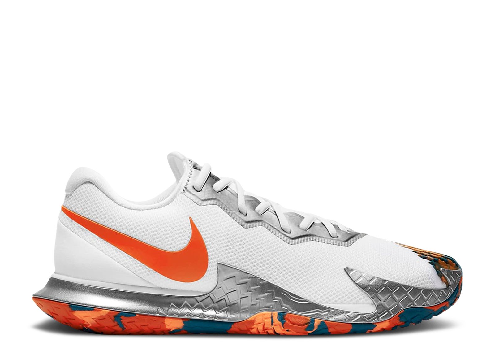 NikeCourt Air Zoom Vapor Cage 4 HC Team Orange Camo Nike