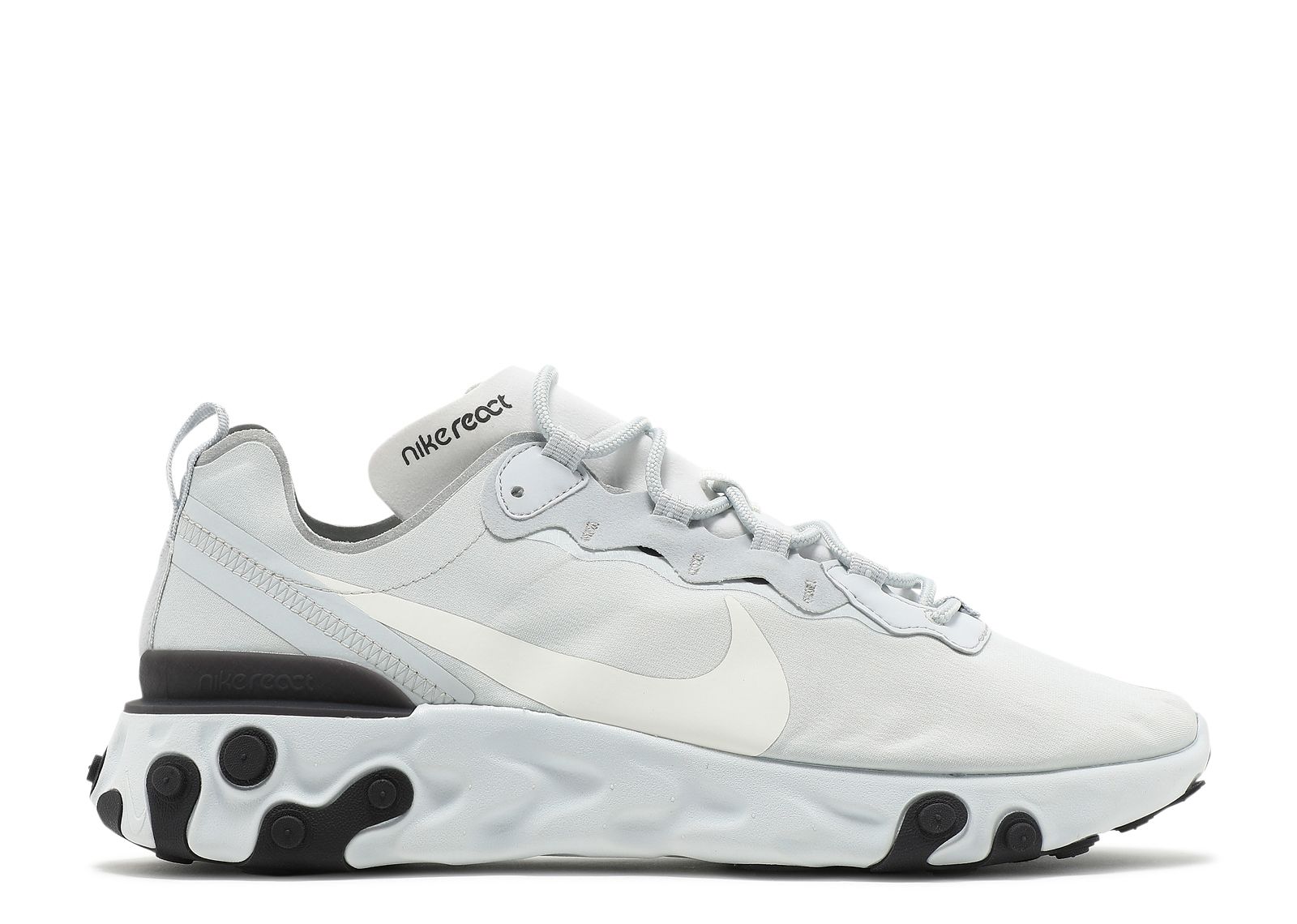 Nike React Element 55 Pure Platinum Thunder Grey