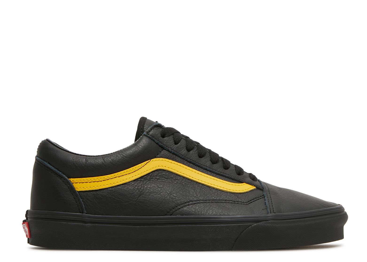 Old Skool 'Leather Pop - Black Lemon Chrome'