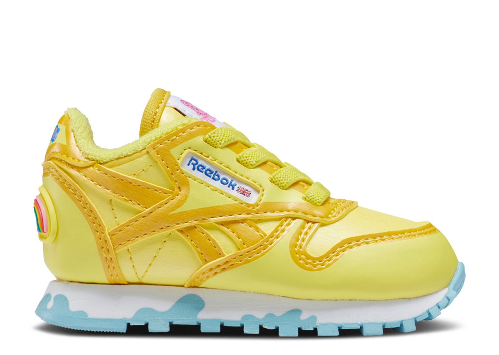 Peppa Pig x Classic Leather Toddler 'Power Yellow'