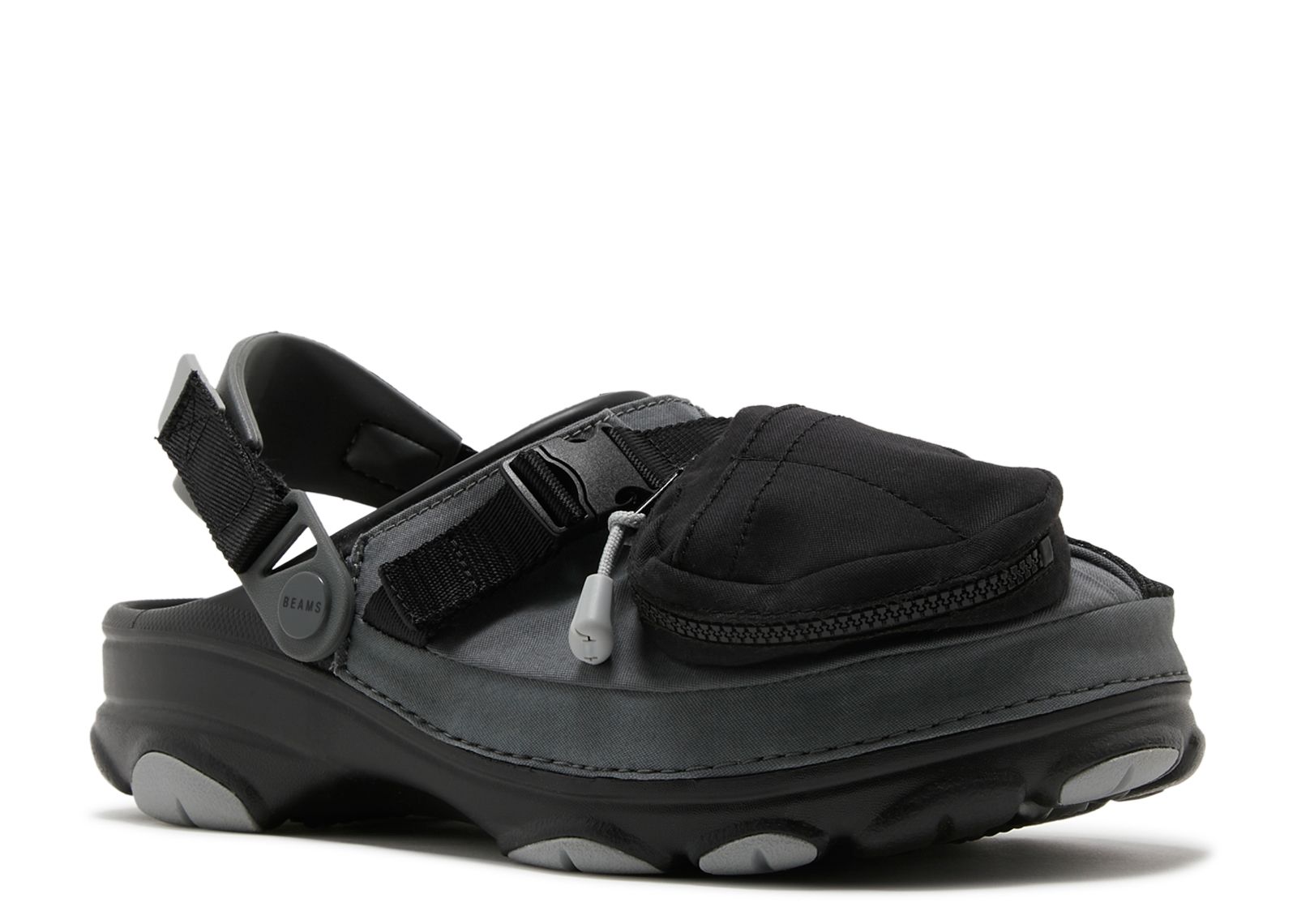 BEAMS X Classic All Terrain Outdoor Clog 'Grey Black' - Crocs