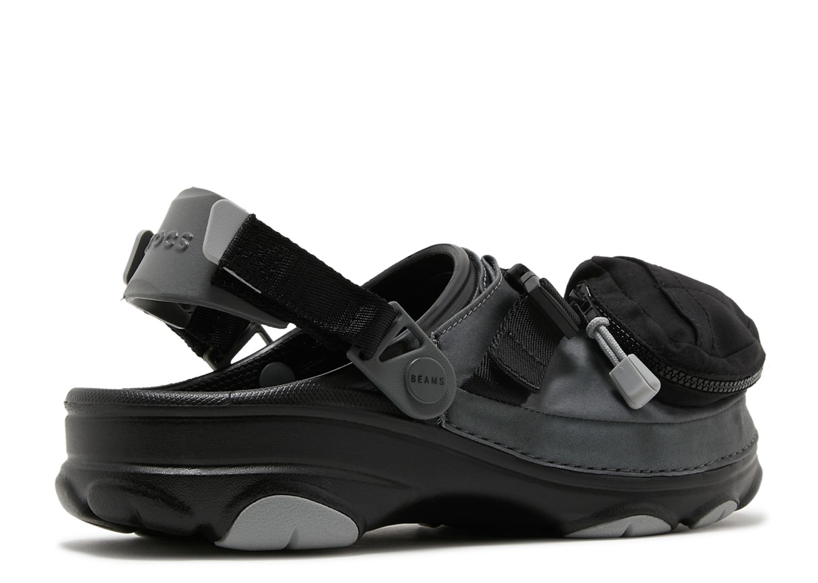 BEAMS X Classic All Terrain Outdoor Clog 'Grey Black' - Crocs