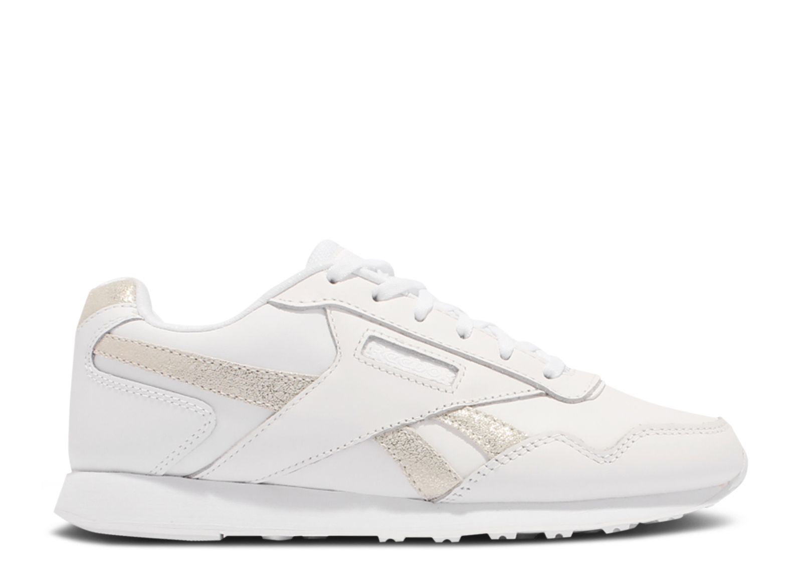 Wmns Royal Glide LX White Gold Metallic Reebok DV6836