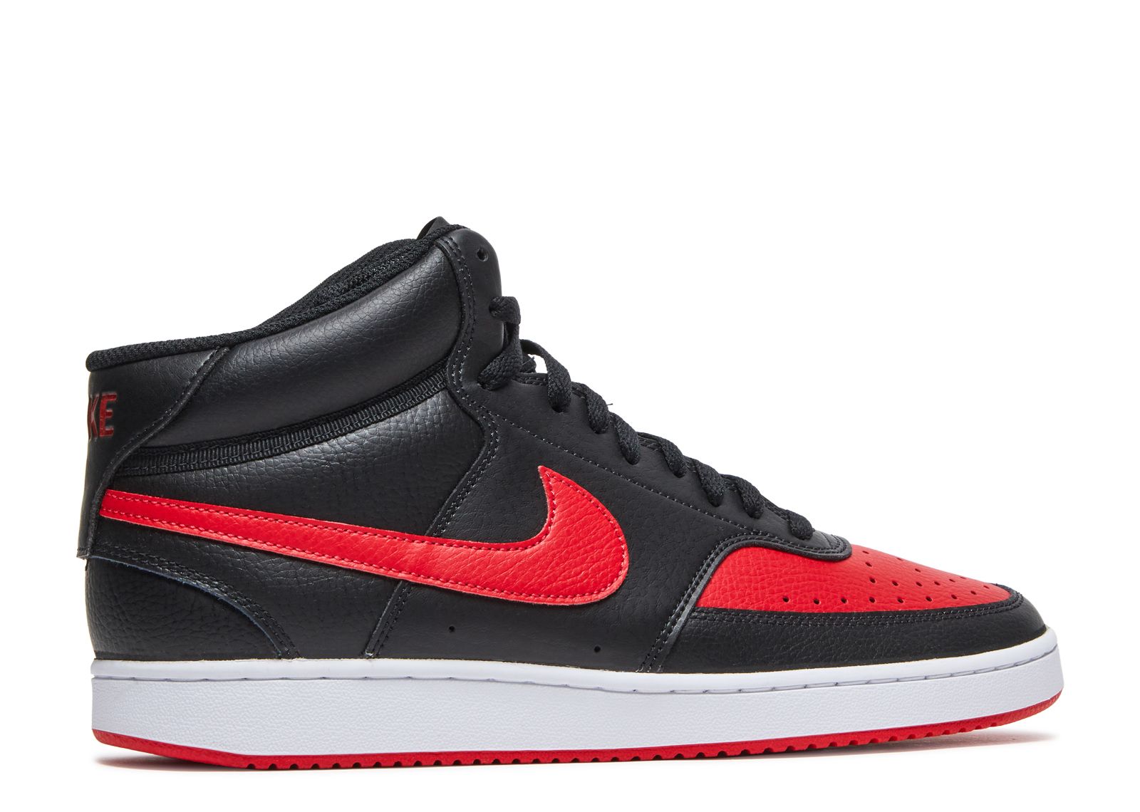Court Vision Mid 'Bred' - Nike - DM8682 001 - black/university red