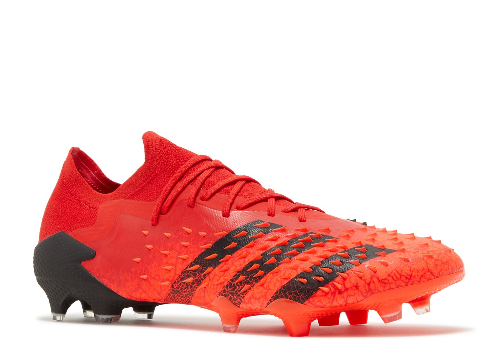 Predator Freak.1 Low FG 'Demonskin Solar Red' - Adidas - FY6266