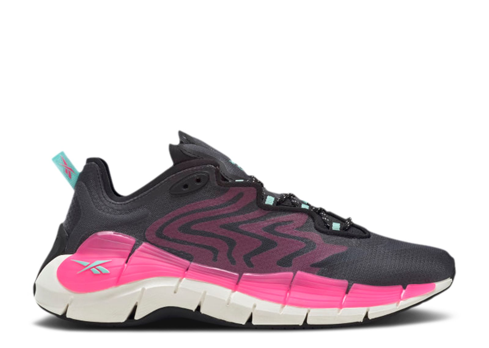 Wmns Zig Kinetica 2 'Black Atomic Pink'