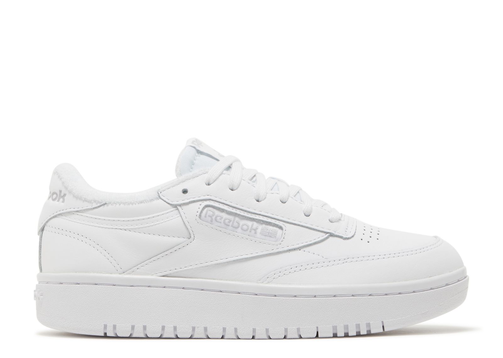 Wmns Club C Double 'White Cold Grey'