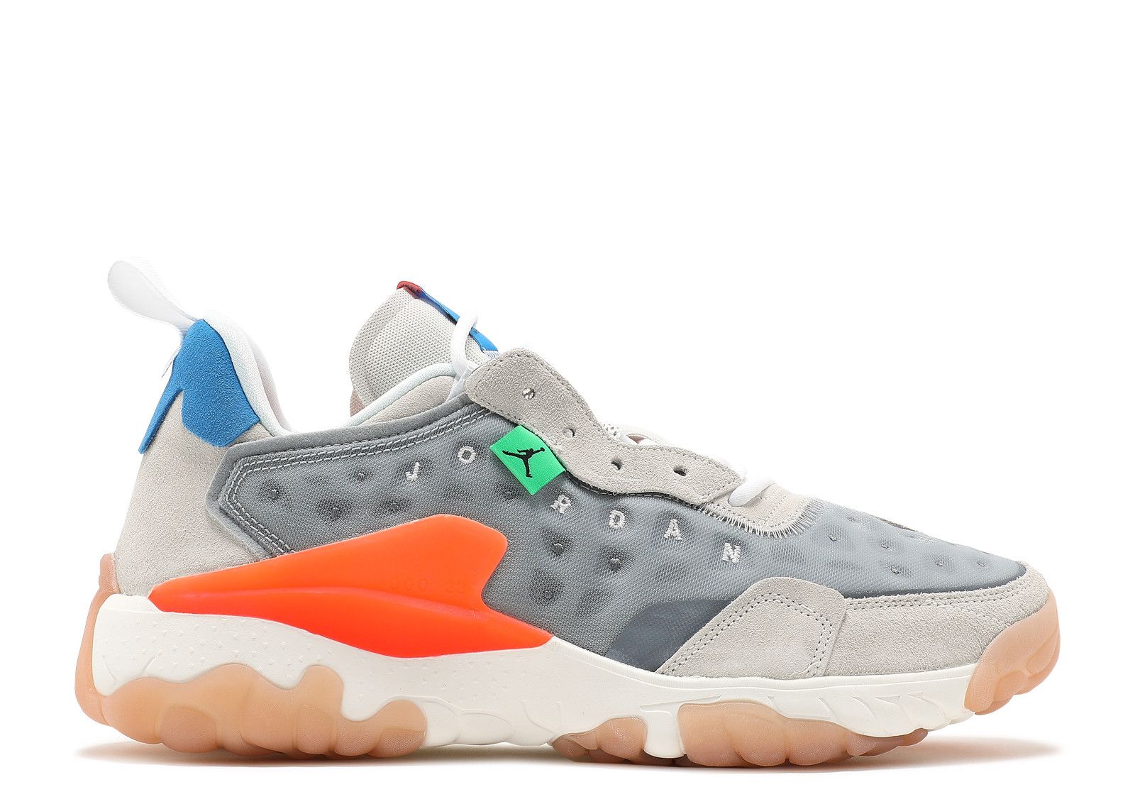 Jordan Delta 2 'Light Smoke Grey Total Orange'