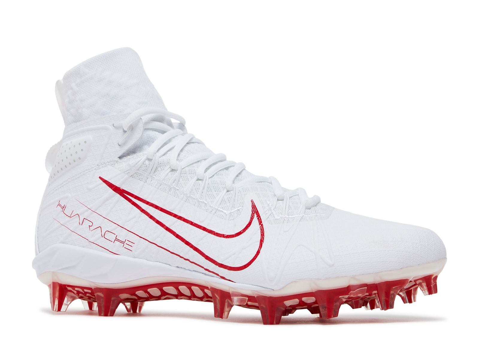 Nike huarache shop cleats red