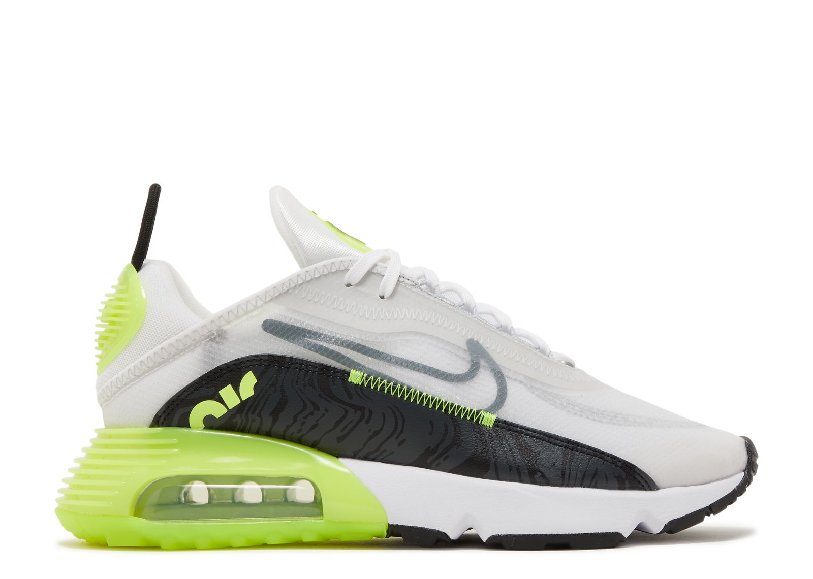 Air max outlet 2090 white silver