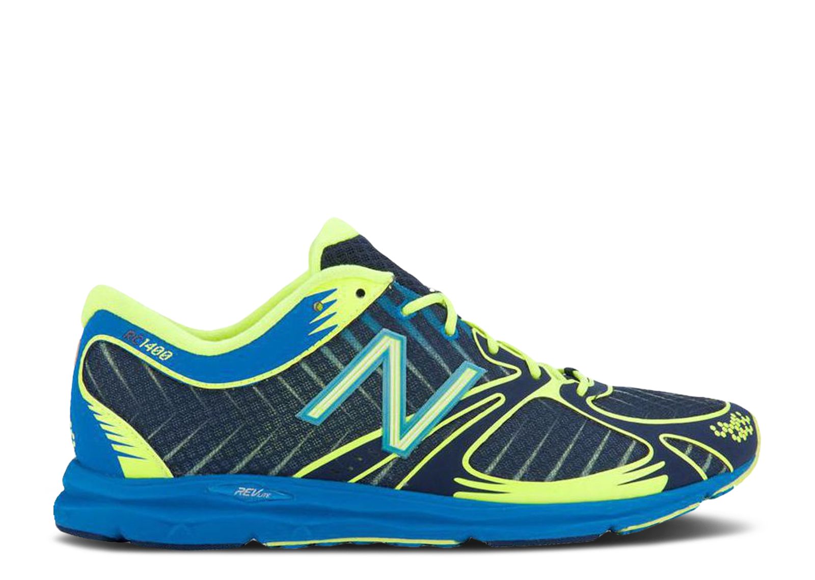 New Balance 1400 Glow In The Dark New Balance M1400GD blue yellow Flight Club