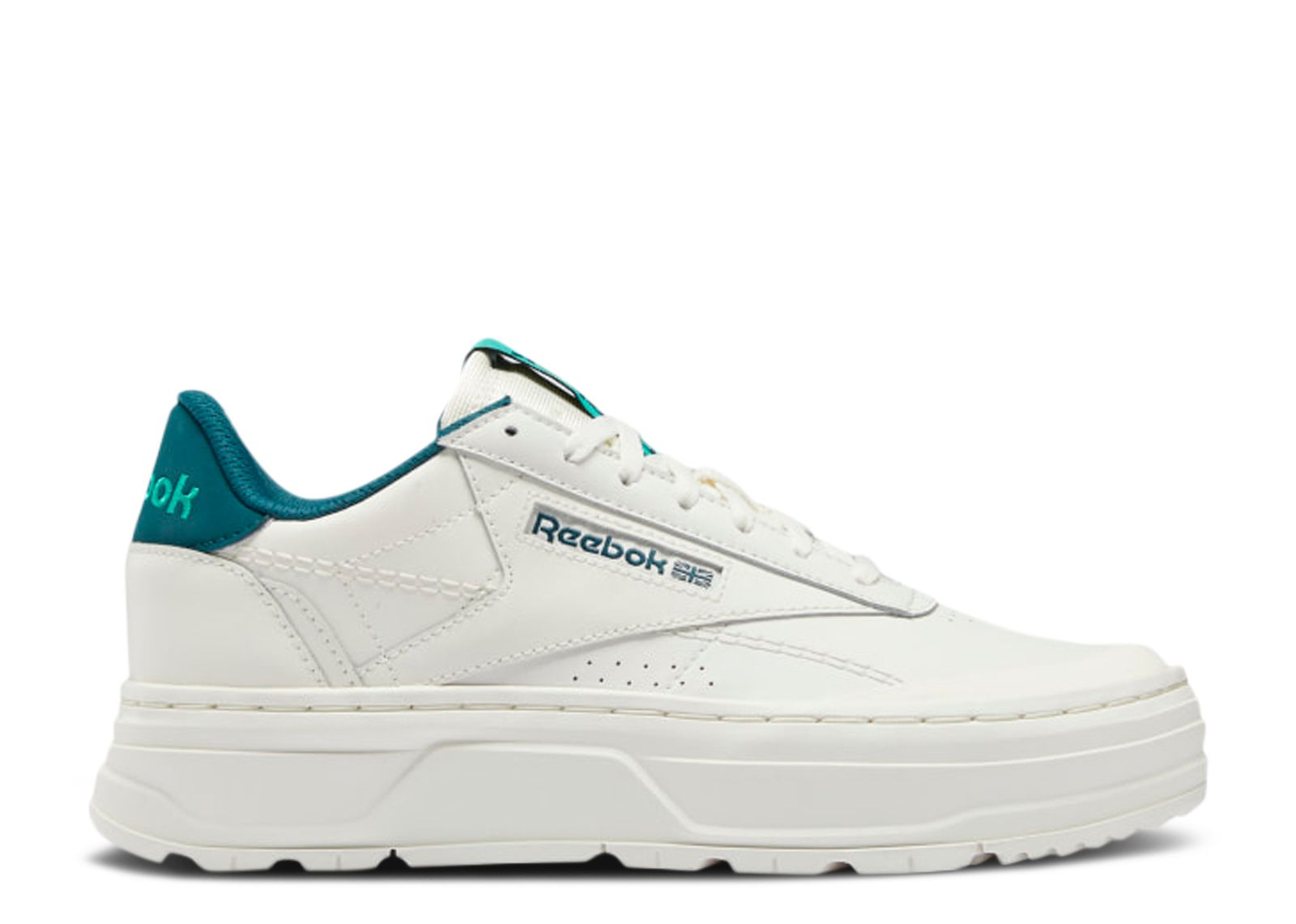 Wmns Club C Double Geo 'Chalk Future Teal'