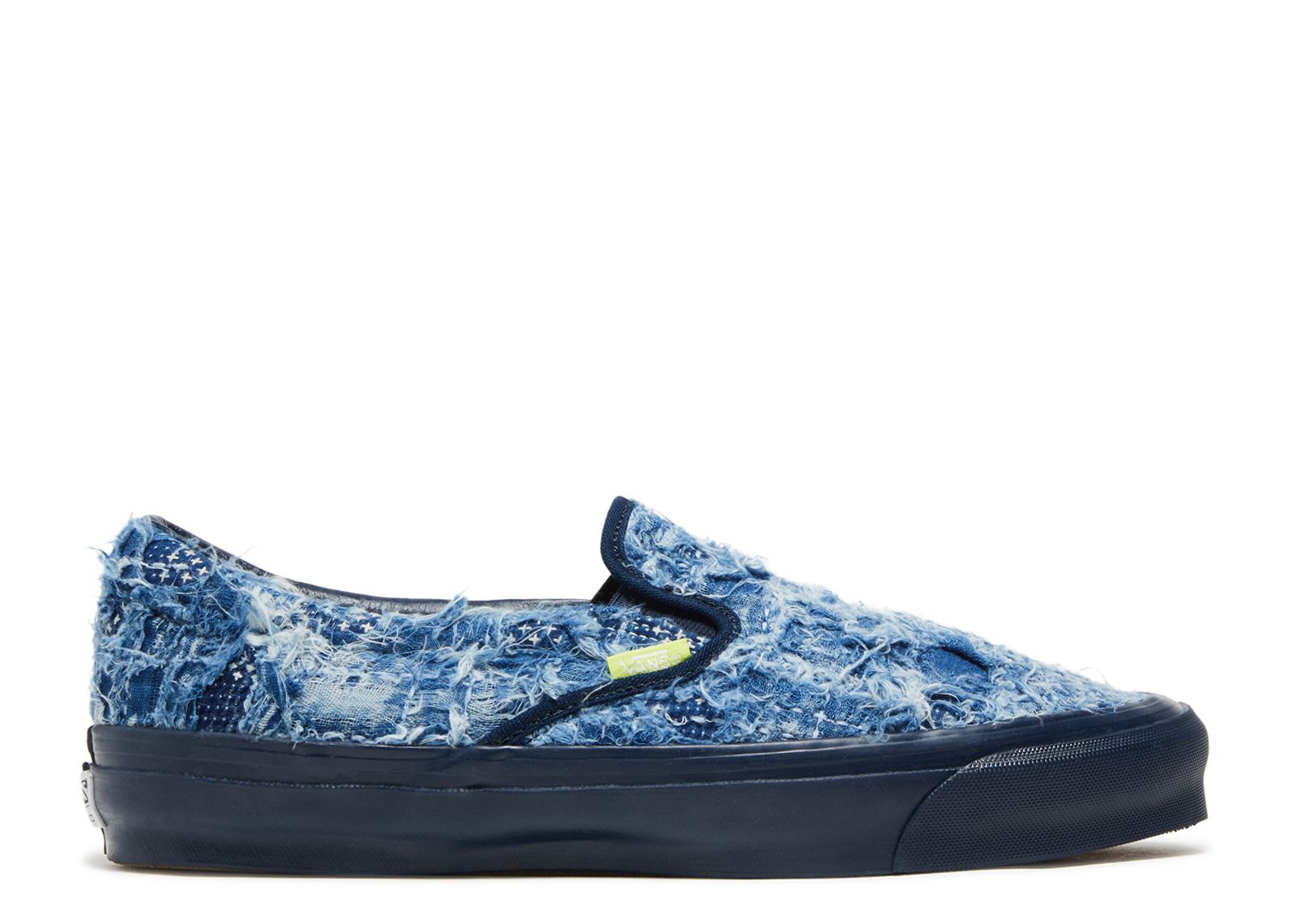 FDMTL x OG Classic Slip-On LX 'Distressed Indigo'