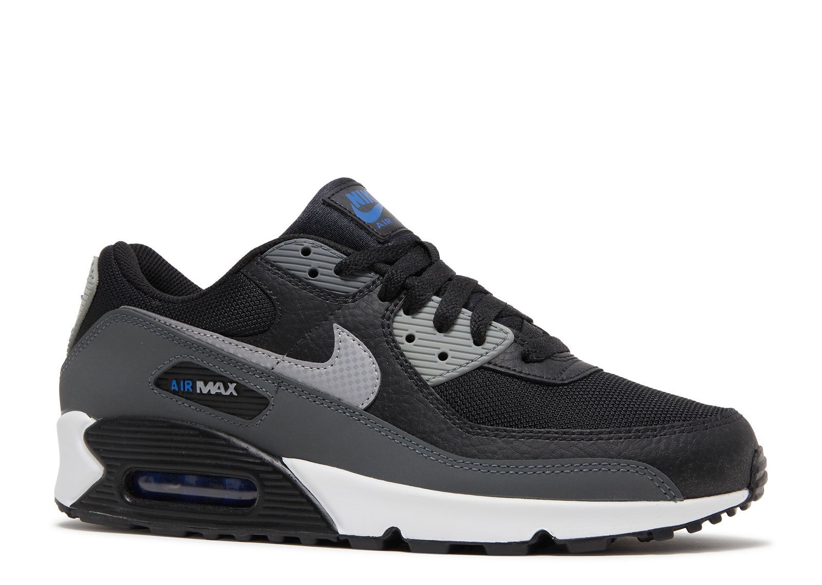 Air Max 90 Black / Iron Grey / Particle Grey / Reflect Silver Low Top  Sneakers
