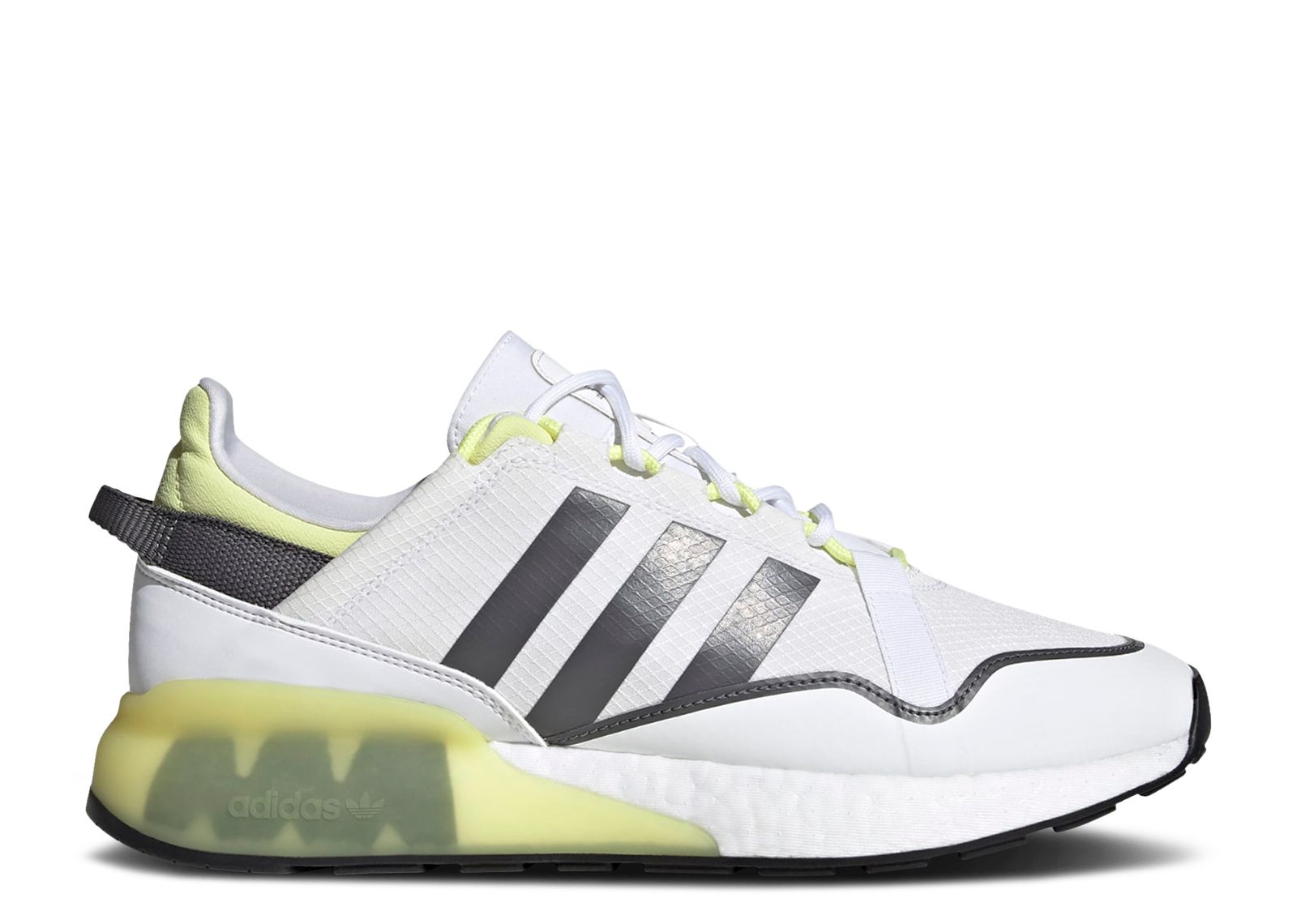 ZX 2K Boost Pure 'White Pulse Yellow' - Adidas - GZ7729 - cloud