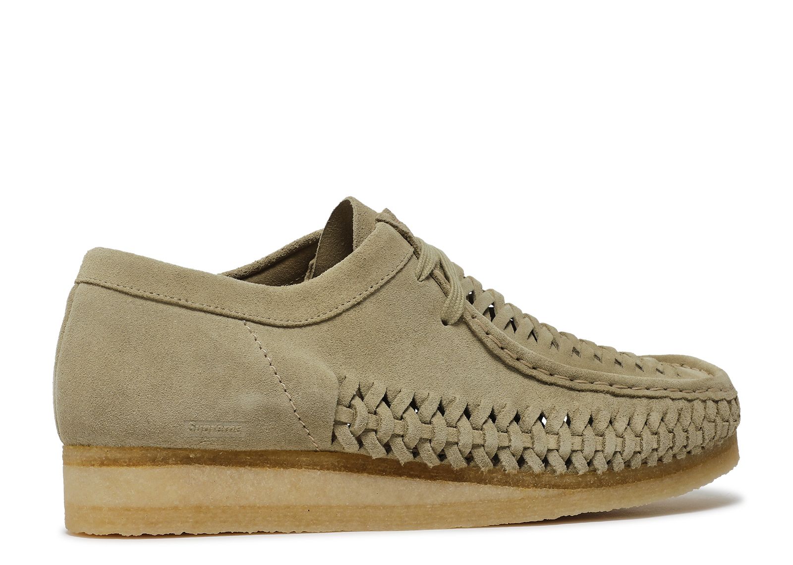 Supreme X Woven Wallabee 'Tan' - Clarks - 261 60850 - maple