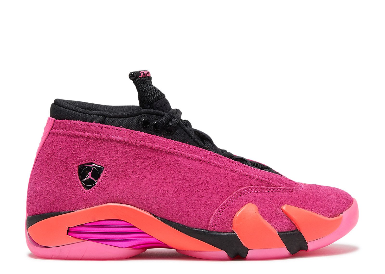 Wmns Jordan 14 Retro Low 'Shocking Pink'