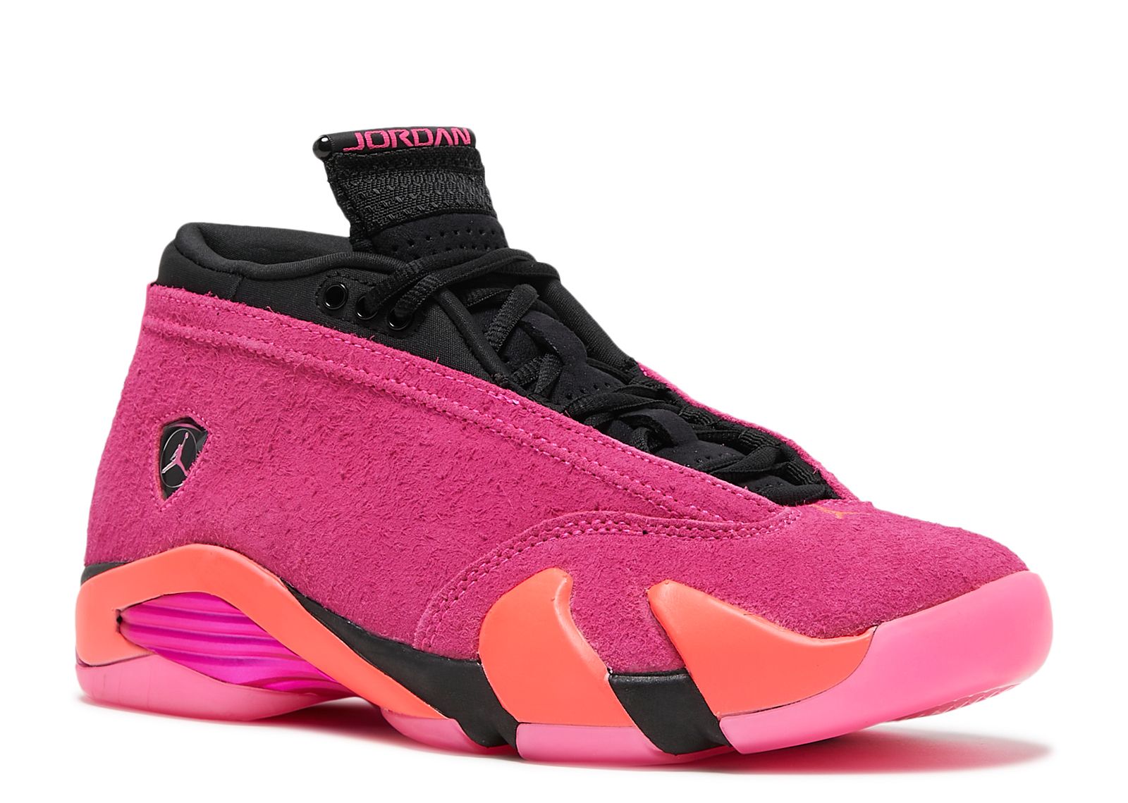 Nike Air Jordan 14 Low Shocking Pink Black DH4121-600 Women's Size