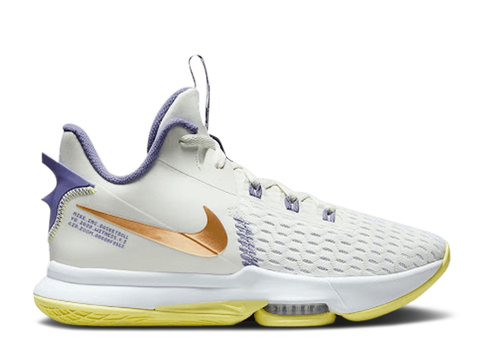 LeBron Witness 5 EP 'Summit White Metallic Bronze' - Nike - CQ9381 102 ...