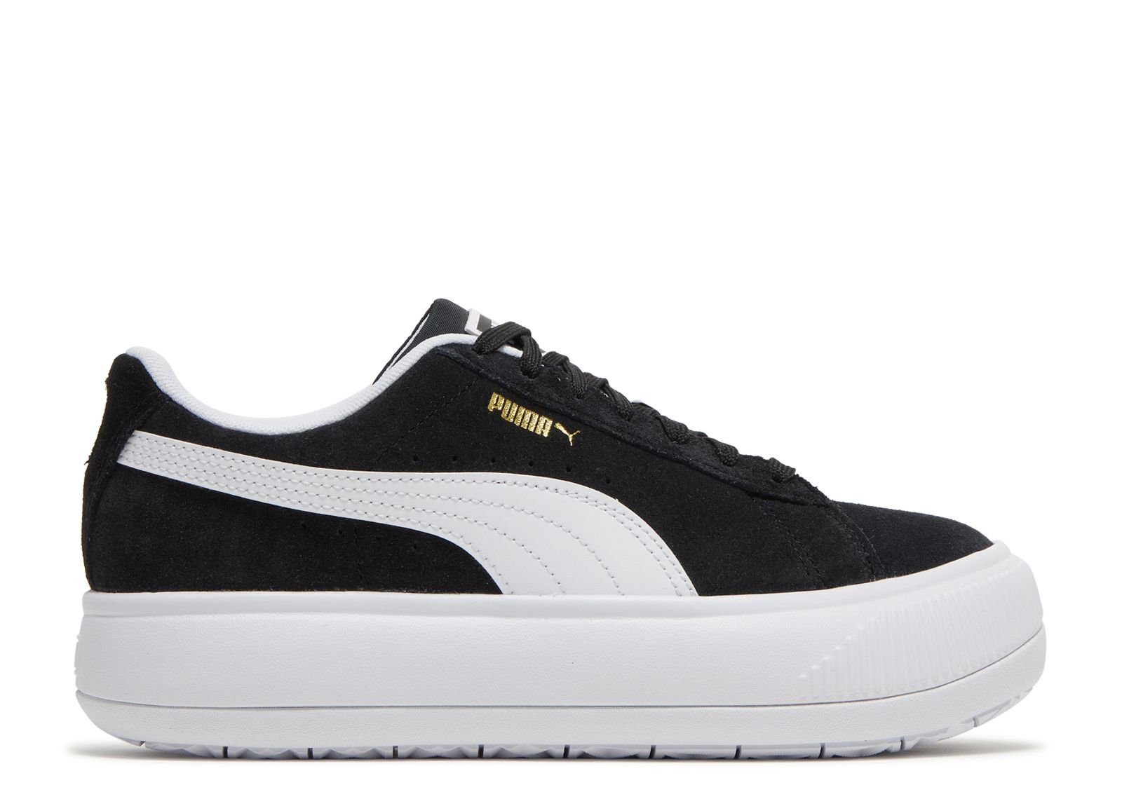 Wmns Suede Mayu 'Black White'