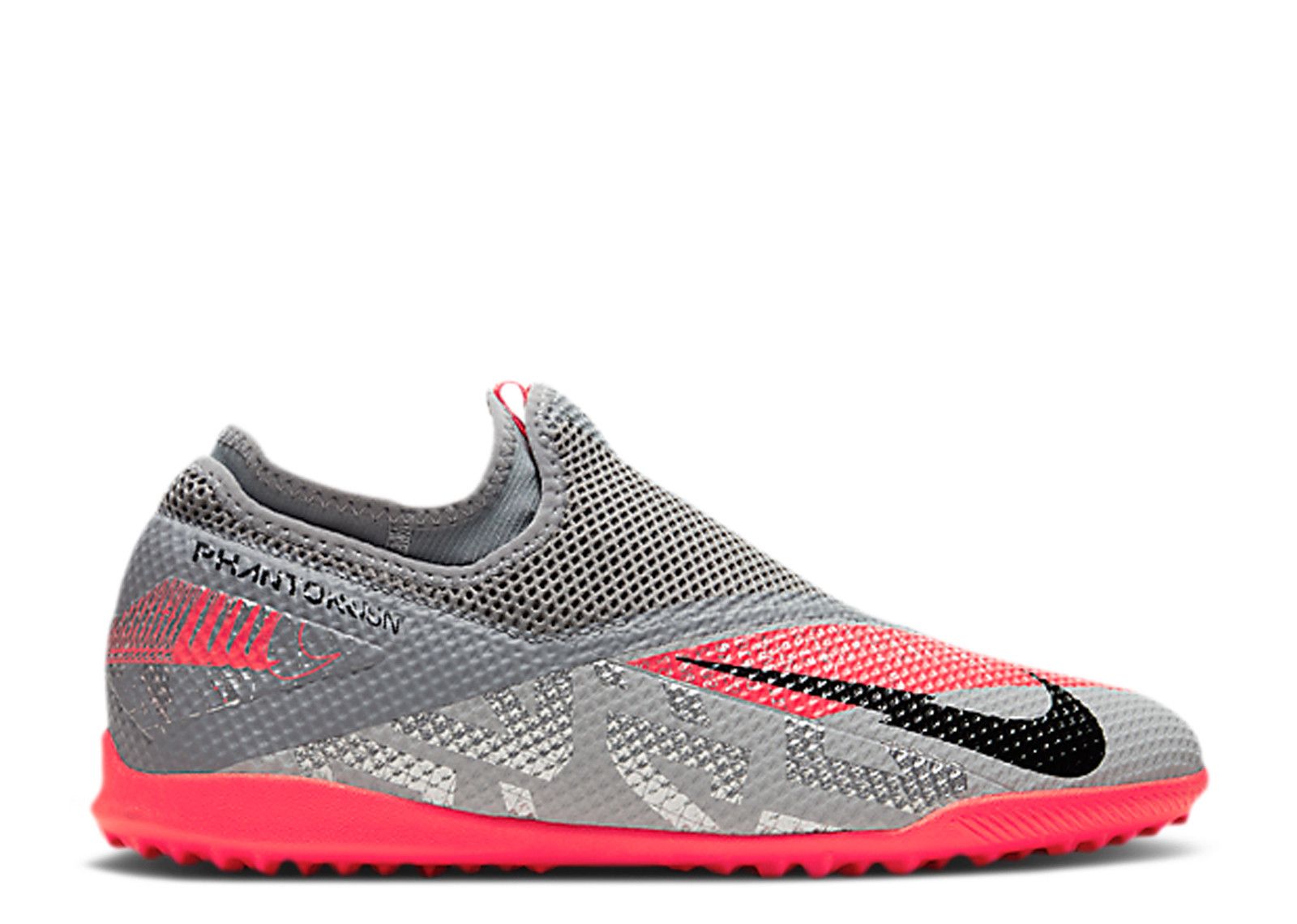 Nike Phantom Vision 2 Academy Dynamic MG Soccer Men’s 13 Grey Crimson CD4156-906 Nike Phantom Vision 2 Elite Dynamic Fit FG Metallic Grey  main image 2