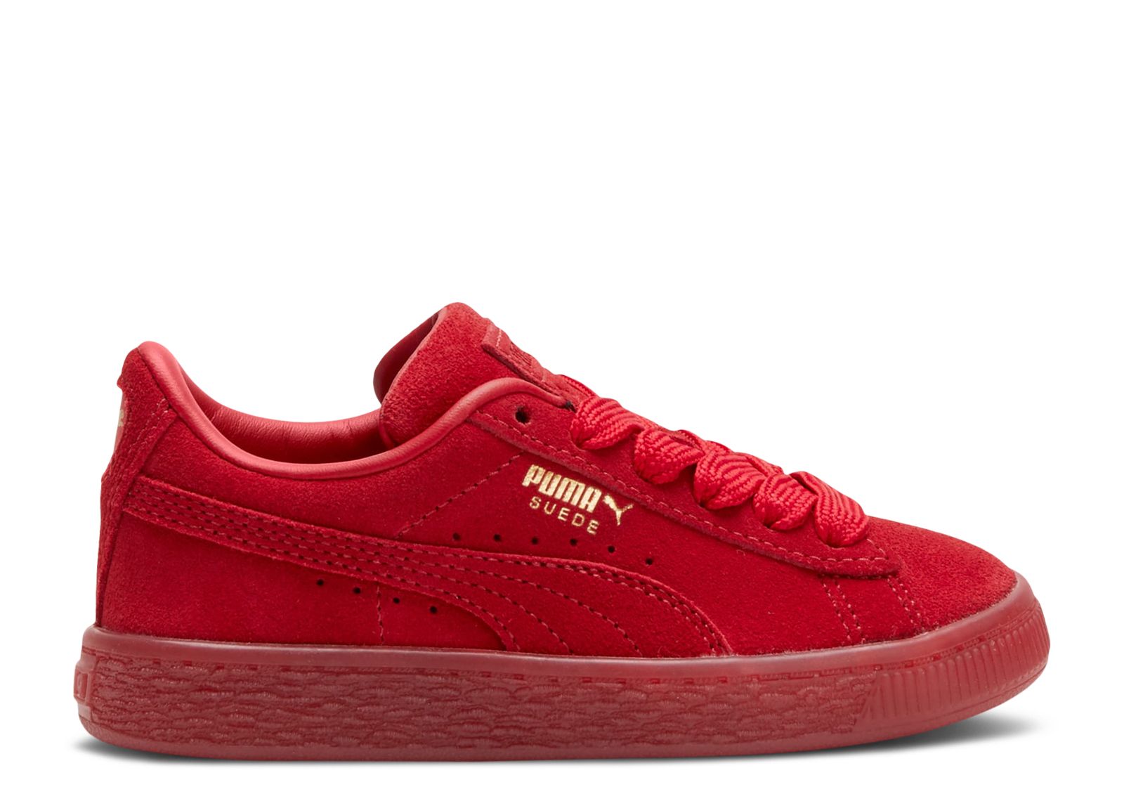 Suede Classic Little Kid 'Mono Gold - Red'