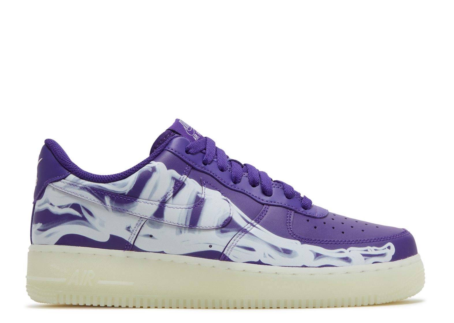 Air Force 1 Low Purple Skeleton