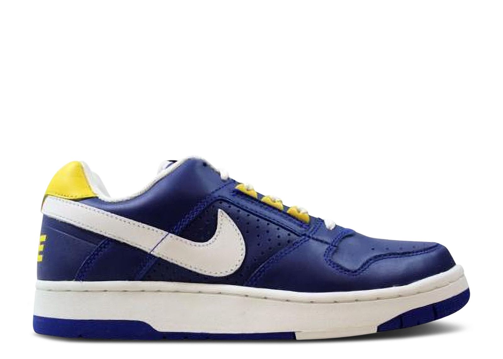 Delta Force 3/4 Size 15 Nike White Sneakers with Blue and Yellow Highlights 1989 Nike Delta Force High?????? main image 3