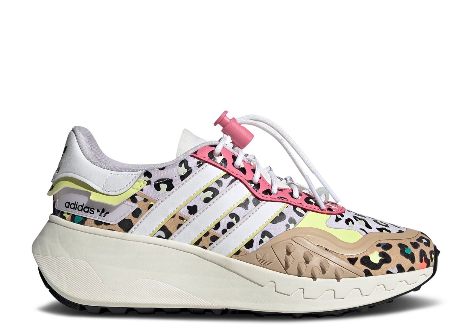 Wmns Choigo 'Animal Print Multi' - Adidas - H00341 - pale nude/cloud  white/purple tint | Flight Club