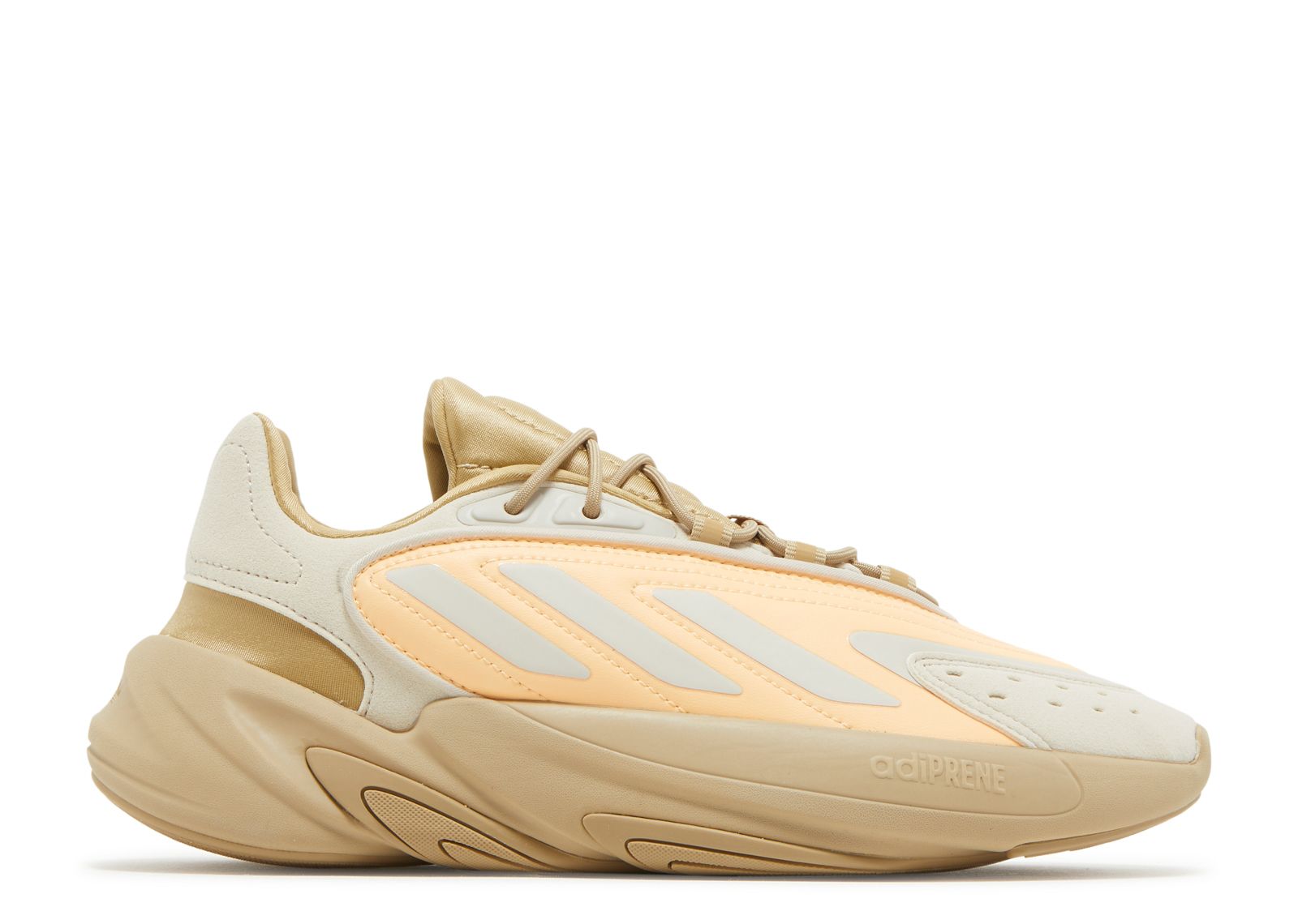 adidas gazelle silver green womens Adidas Ozelia Women's Shoes Cream White-Sand Strata-Acid Orange  Sports  Plaza NY