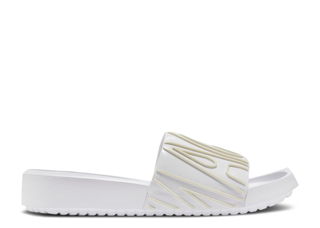 Wmns Jordan Nola Slide 'Triple White'
