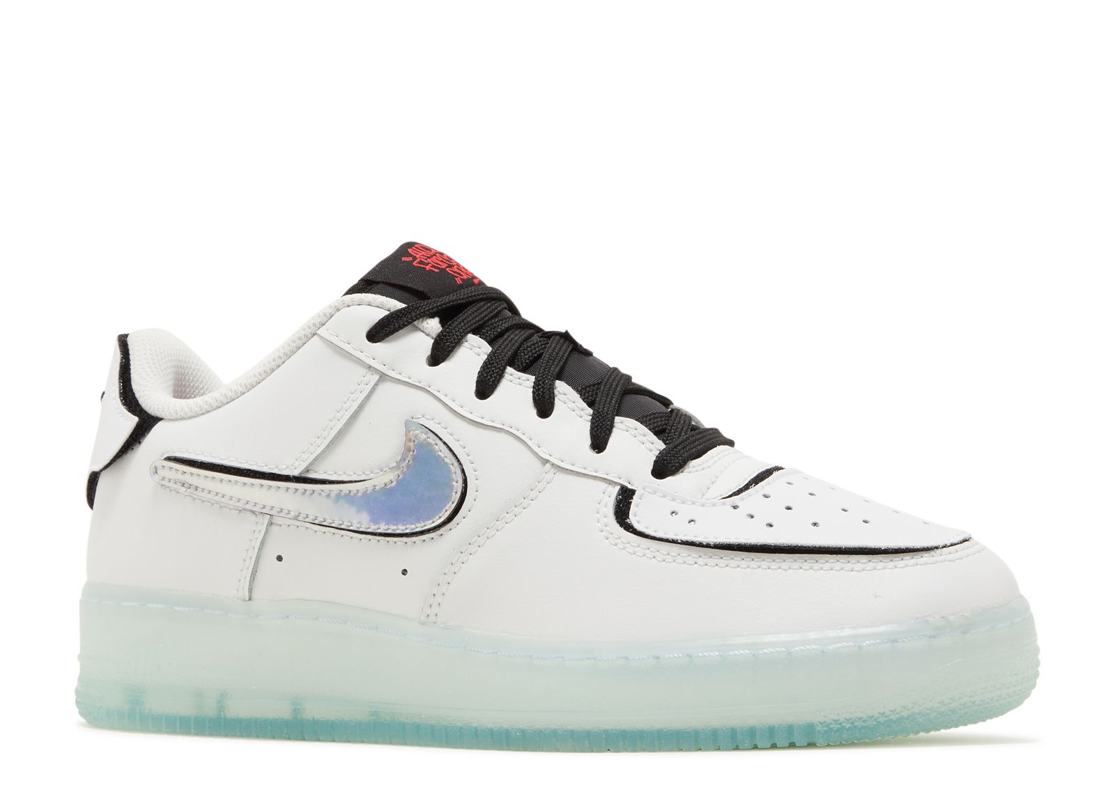 Air Force 1/1 GS 'AF1 Mix' - Nike - DH7341 100 - summit  white/multi-color/black