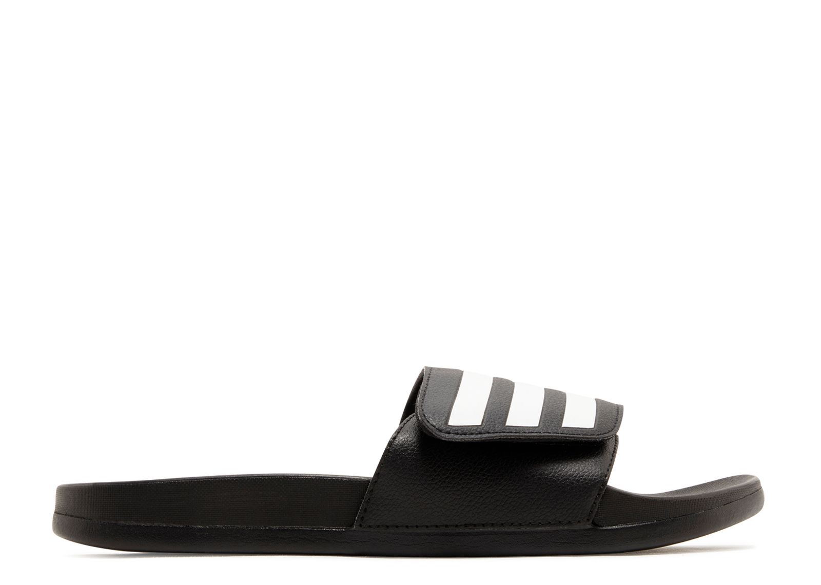 Adidas Adilette Comfort Adjustable Mens Slide Sandals adidas Adilette Comfort Adjustable Slides Mens Sandals Black  main image 2