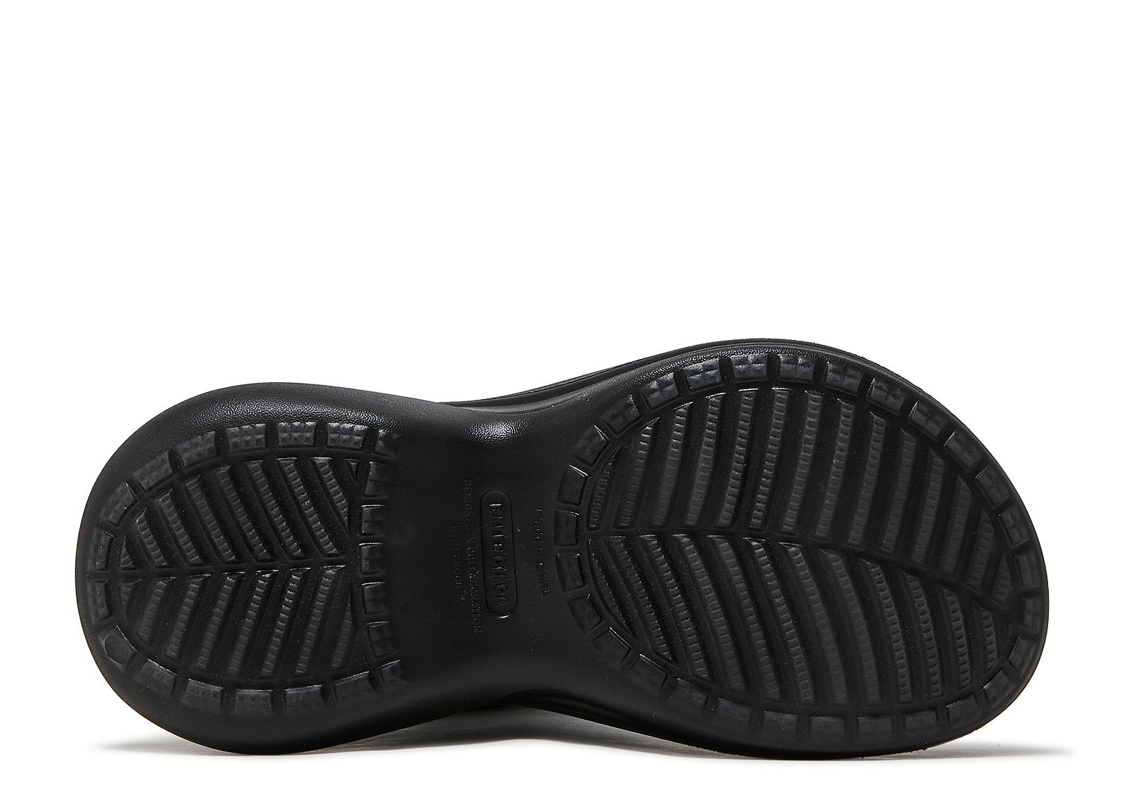 New Balenciaga Black Foam Rubber Slipper Clog “Crocs” - Size 41 (11) Balenciaga × Crocs Balenciaga Hardcrocs Mule (Crocs collab  main image 2