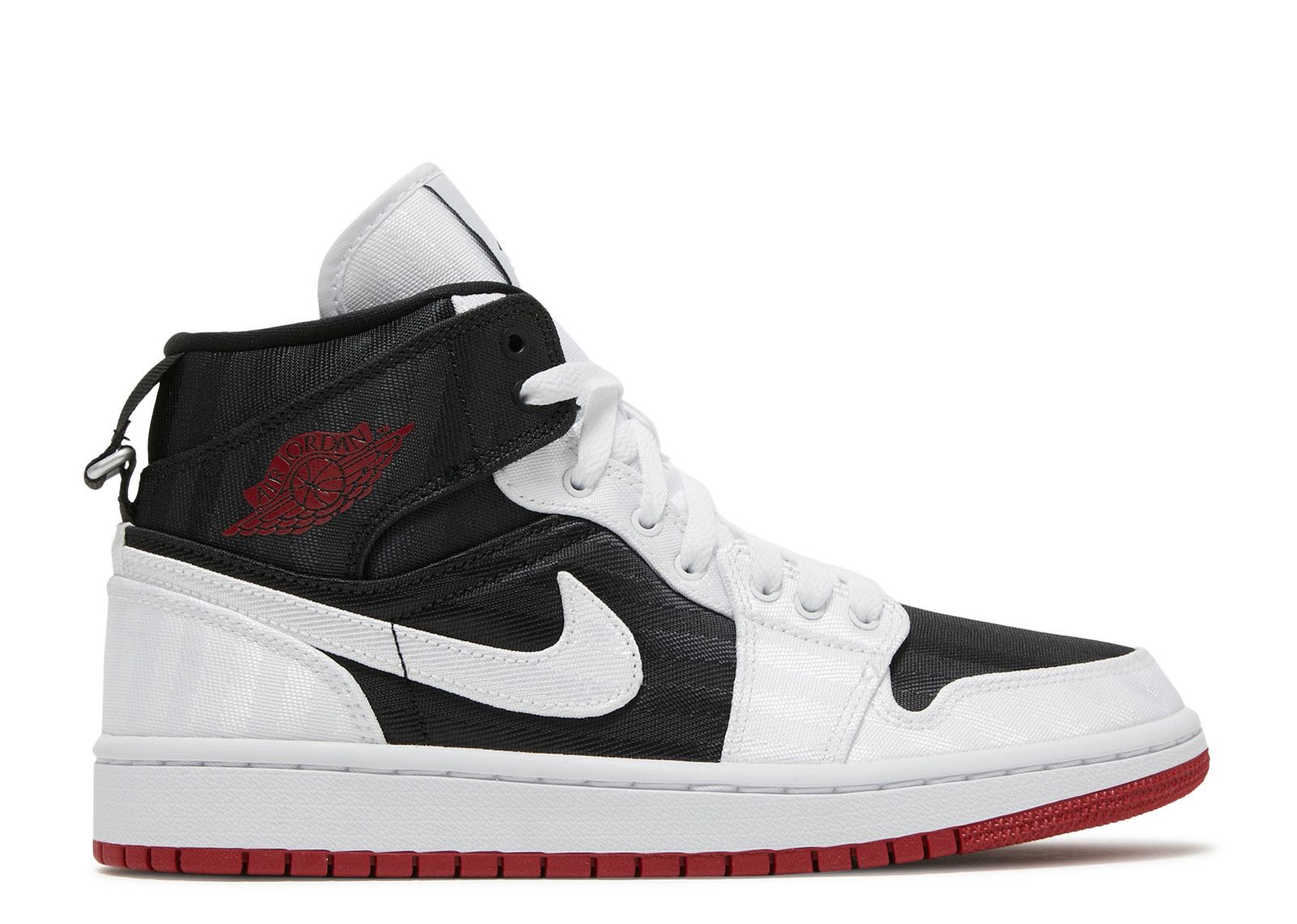 Wmns Jordan 1 Mid SE Utility 'White Black Gym Red'
