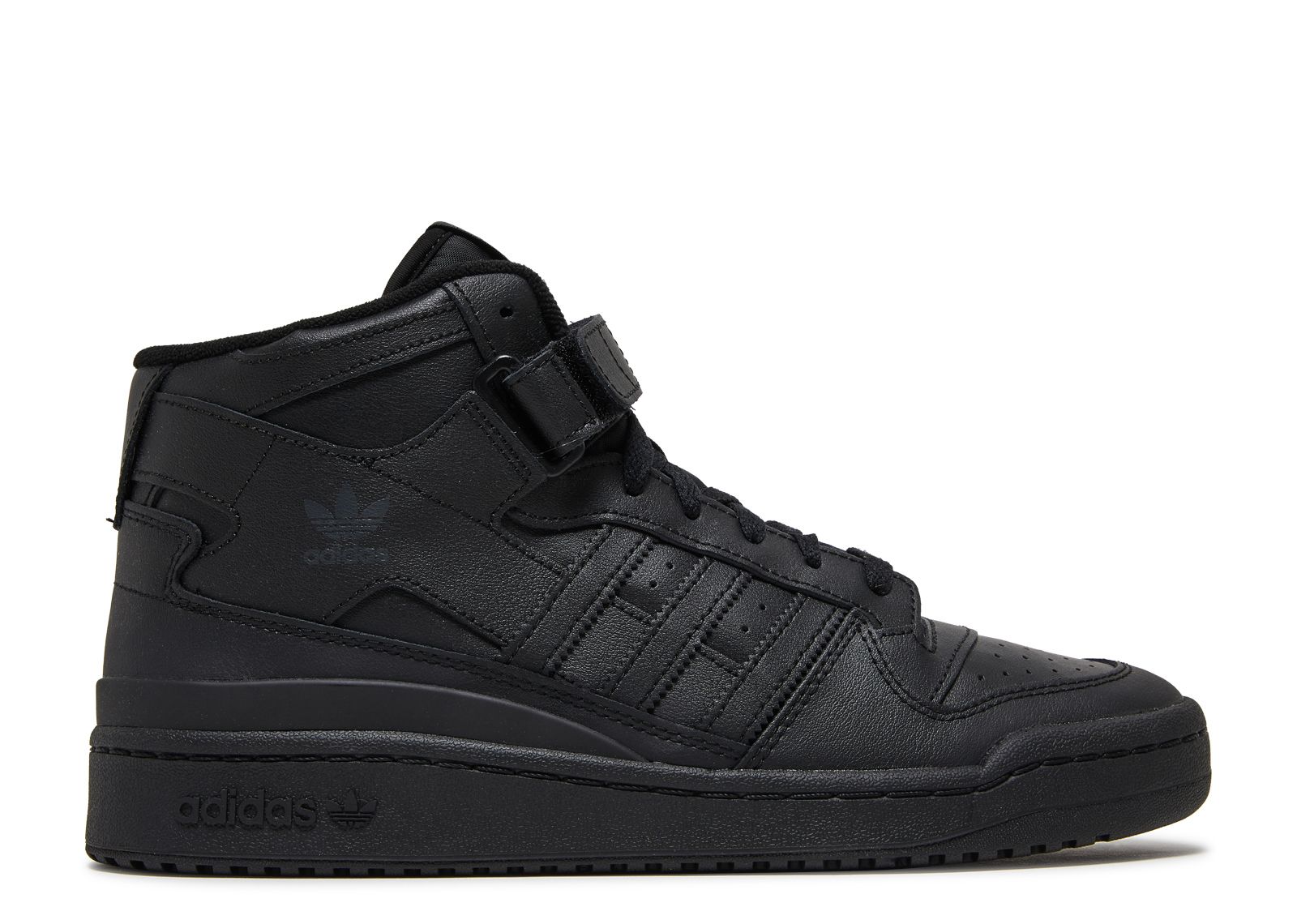 black adidas forum mid